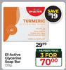 Ef-Active Glycerine Soap Bar-For 3 x 100g