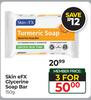 Skin eFX Glycerine Soap Bar-For 3 x 150g