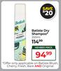 Batiste Dry Shampoo-200ml