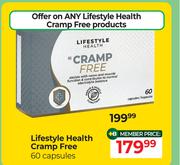 Lifestyle Health Cramp Free 60 Capsules