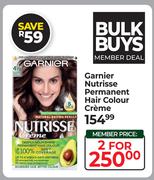 Garnier Nutrisse Permanent Hair Colour Creme-For 2