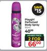 Playgirl Perfumed Body Spray-For 2 x 90ml
