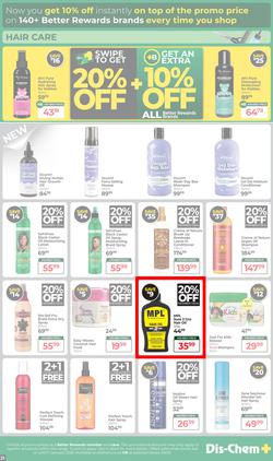 Dis-Chem : Celebrate Instant Savings With Better Rewards (09 December 2025 - 11 January 2026), page 21