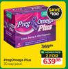 PregOmega Plus 30 Day Pack-For 2