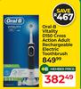 Oral-B Vitality D150 Cross Action Adult Rechargeable Electric Toothbrush
