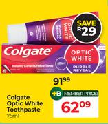 Colgate Optic White Toothpaste-75ml