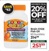 Brain Child Fish Oil 60 Burstlets