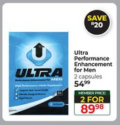 Ultra Performance Enhancement For Men 2 Capsules-For 2