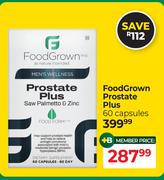 Food Frown Prostate Plus 60 Capsules