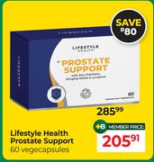 Lifestyle Health Prostate Support 60 Vegecapsules