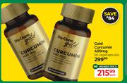 Dis-Chem Gold Curcumin 400mg 60 Vegecapsules-Each