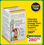 OsteoEze Gold High Dosage Joint & Cartilage Support 90 Capsules
