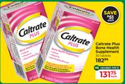 Caltrate Plus Bone Health Supplement 30 Tablets-Each