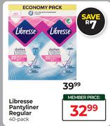 Libresse Pantyliner Regular 40 Pack