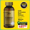 Dis-Chem Gold B Complex Slow Release 180 Coated Tablets-For 2