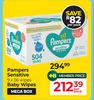 Pampers Sensitive 9 x 56 Wipes-Per Pack