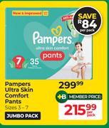 Pampers Ultra Skin Comfort Pants-Per Pack