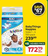 Baby Things Nappies-Per Pack