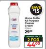 Home Butler All Purpose Cleaner Cream-For 2 x 750ml