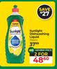 Sunlight Dishwashing Liquid-For 2 x 750ml