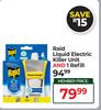 Raid Liquid Electric Killer Unit And 1 Refill