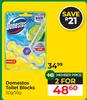 Domestos Toilet Blocks-For 2 x 50g/55g