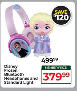 Disney Frozen Bluetooth Headphones & Standard Light
