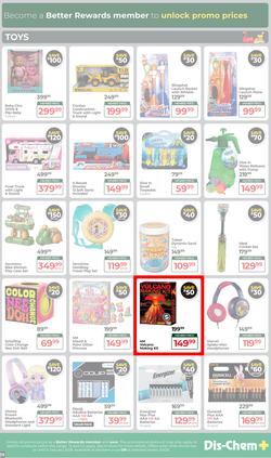 Dis-Chem : Celebrate Instant Savings With Better Rewards (09 December 2025 - 11 January 2026), page 29