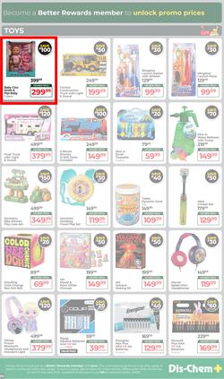 Dis-Chem : Celebrate Instant Savings With Better Rewards (09 December 2025 - 11 January 2026), page 29
