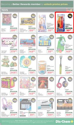 Dis-Chem : Celebrate Instant Savings With Better Rewards (09 December 2025 - 11 January 2026), page 29