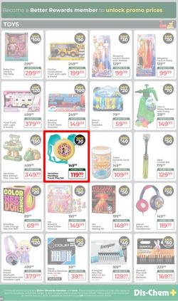 Dis-Chem : Celebrate Instant Savings With Better Rewards (09 December 2025 - 11 January 2026), page 29