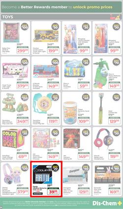 Dis-Chem : Celebrate Instant Savings With Better Rewards (09 December 2025 - 11 January 2026), page 29