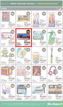 Dis-Chem : Celebrate Instant Savings With Better Rewards (09 December 2025 - 11 January 2026), page 29