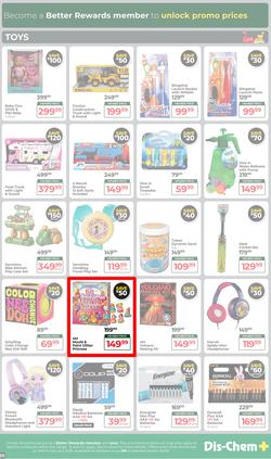 Dis-Chem : Celebrate Instant Savings With Better Rewards (09 December 2025 - 11 January 2026), page 29
