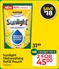 Sunlight Dishwashing Refill Pouch-For 2 x 750ml
