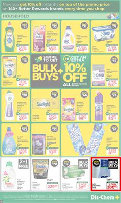 Dis-Chem : Celebrate Instant Savings With Better Rewards (09 December 2025 - 11 January 2026), page 31