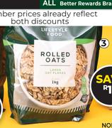 Lifestyle Food Rolled Oats-1Kg