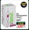 Bio Homeopathic Tonsil + 120 Tablets-For 2
