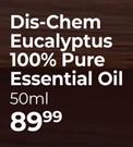 Dis-chem Eucalyptus 100% Pure Essential Oil-50ml