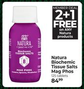 Natura Biochemic Tissue Salts Mag Phos 125 Tablets