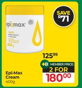 Epi-Max Cream-For 2 x 400g