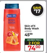 Skin eFX Body Wash-For 2 x 400ml
