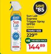 Sun Lab Express Trigger Spray SPF50-500ml