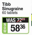 Tibb Sinugraine-60 Tablets