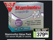 Stamino Gro Value Pack-120 Tablets Plus 30 Tablets