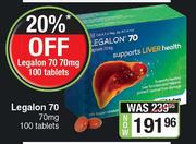 Legalon 70 70mg-100 Tablets