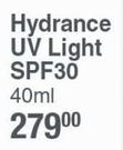 Eau Thermale Avene Hydrance UV Light SPF30-40ml