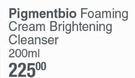 Bioderma Pigmentbio Foaming Cream Brightening Cleanser-200ml
