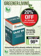Himalaya Liv.52 DS-60 Tablets