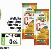 Wellvita Liqui Shot Vitamin-C 1000mg-10ml Each